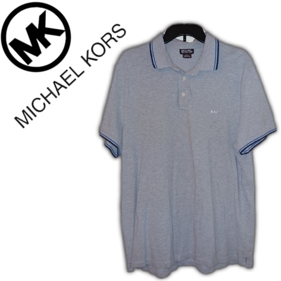michael kors shirts mens grey